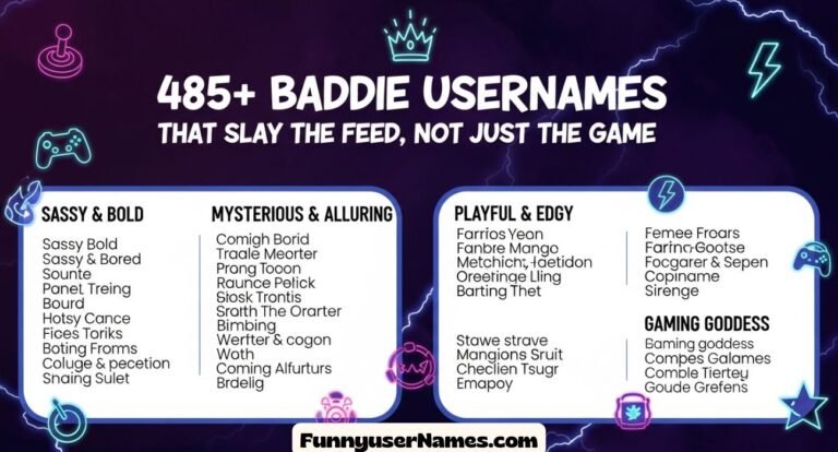 Baddie Usernames That Slay The Feed, Not Just The Game