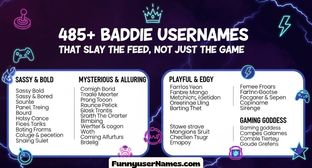 Baddie Usernames That Slay The Feed, Not Just The Game
