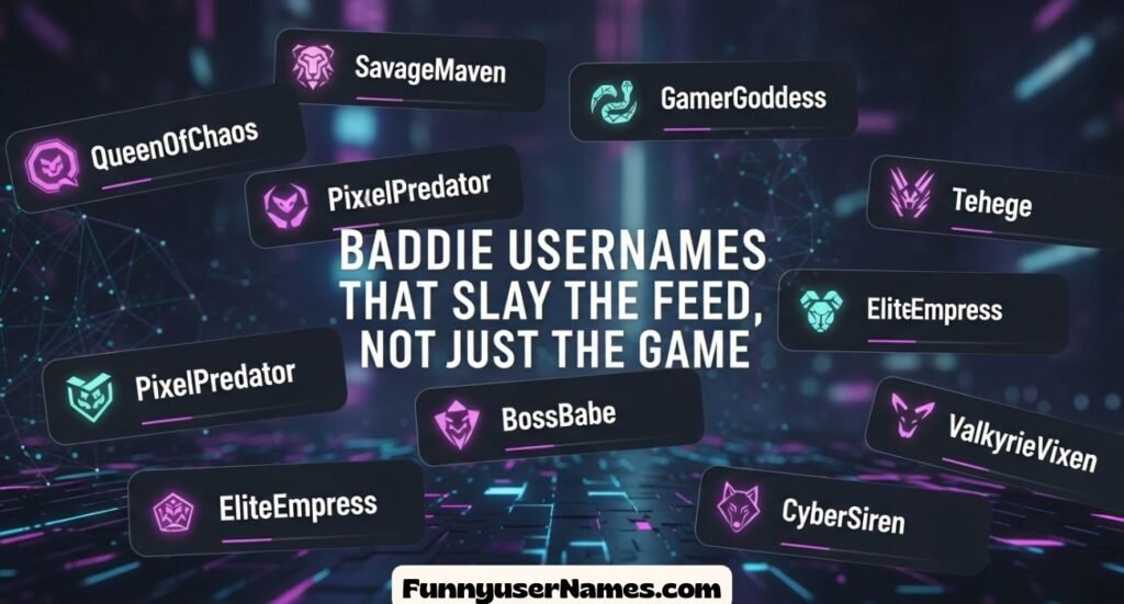 Baddie Usernames That Slay The Feed, Not Just The Game