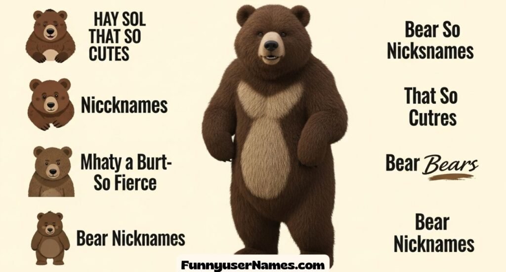 Bear Nicknames That Are So Cute, Fierce