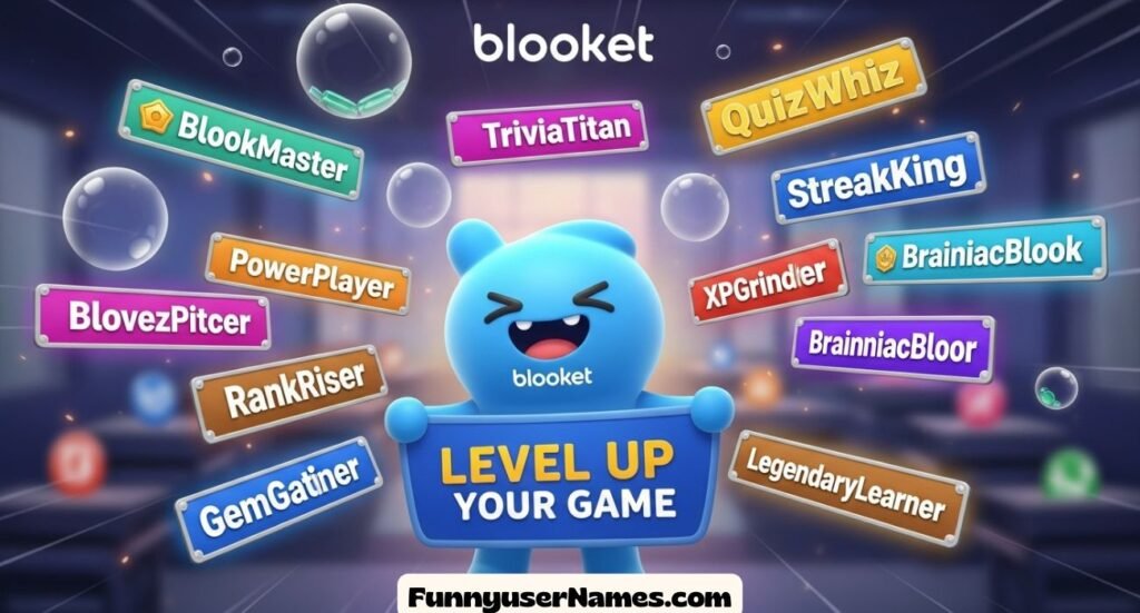 Blooket Usernames That Will Level Up Your Game