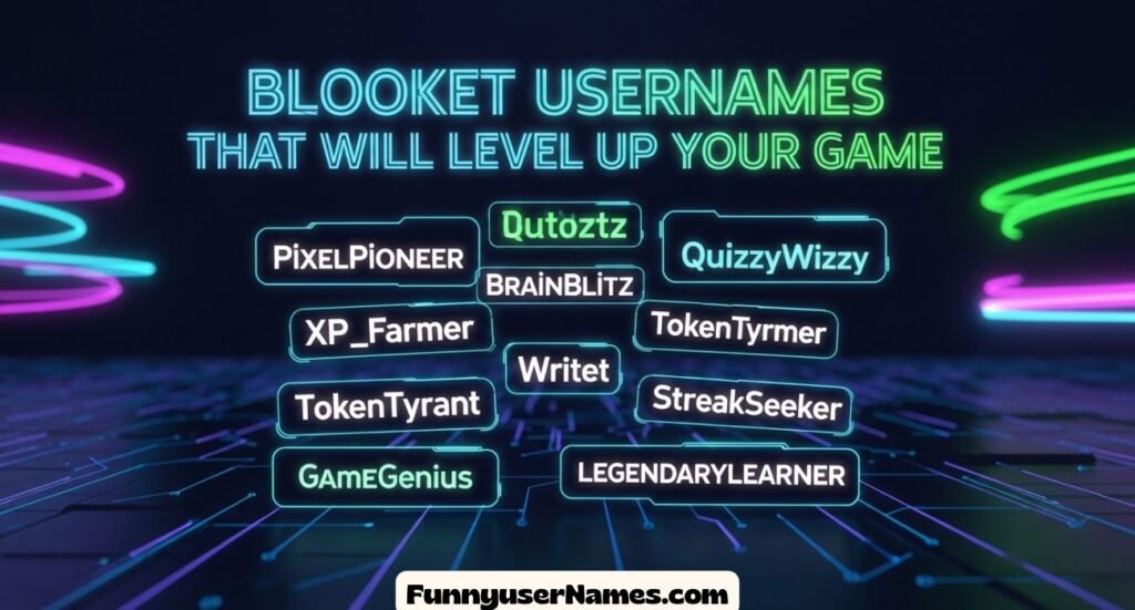 Blooket Usernames That Will Level Up Your Game