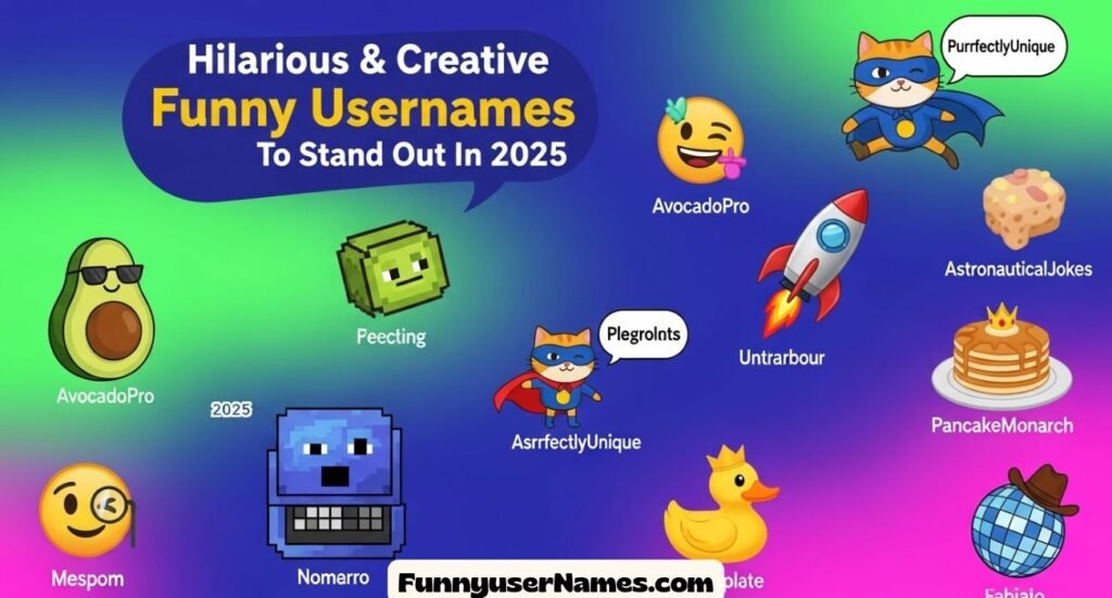 Hilarious & Creative Funny Usernames To Stand Out In 2025