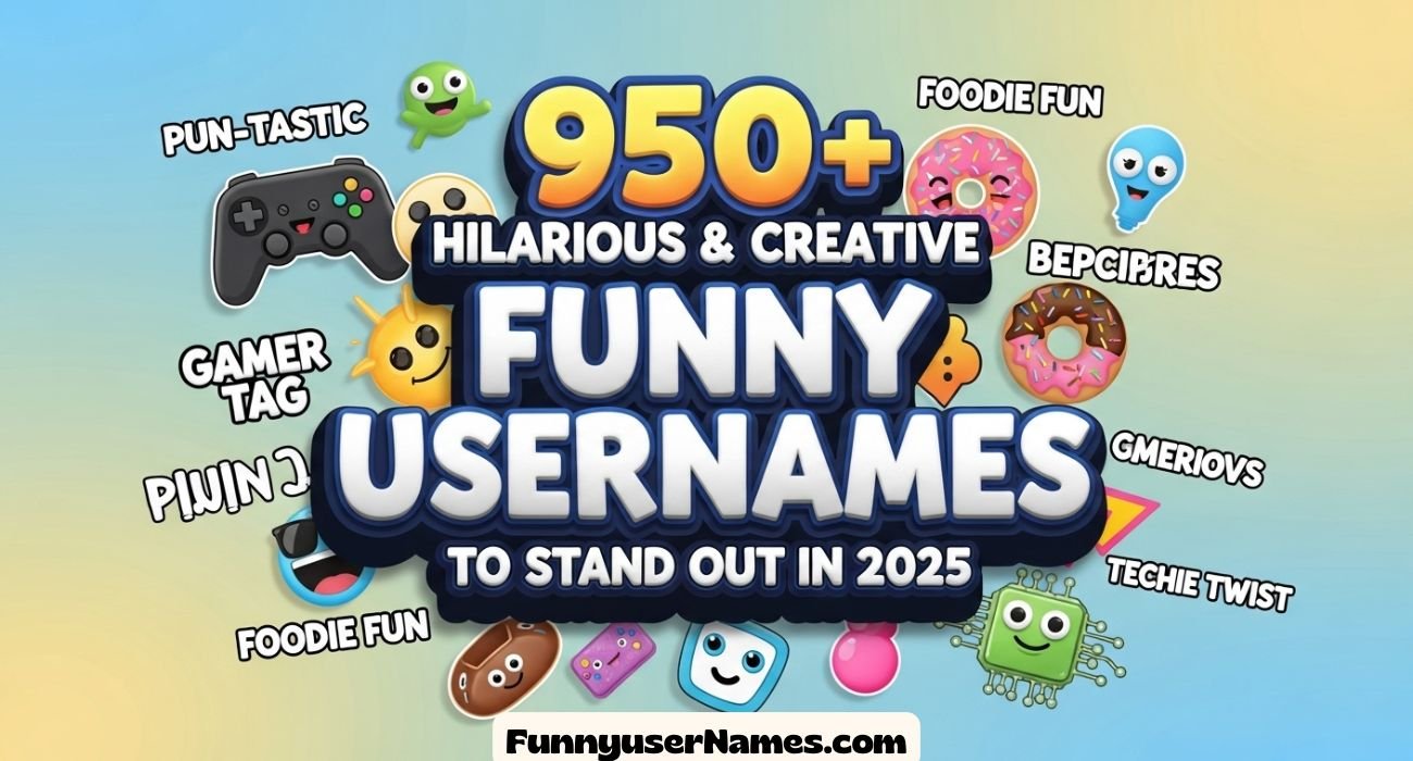 Hilarious & Creative Funny Usernames To Stand Out In 2025