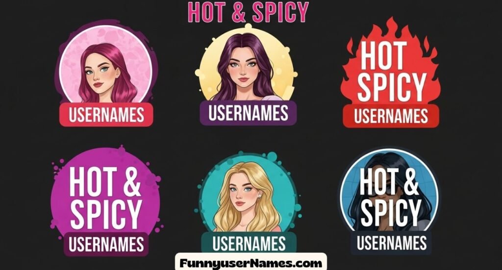 Hot & Spicy Username Ideas