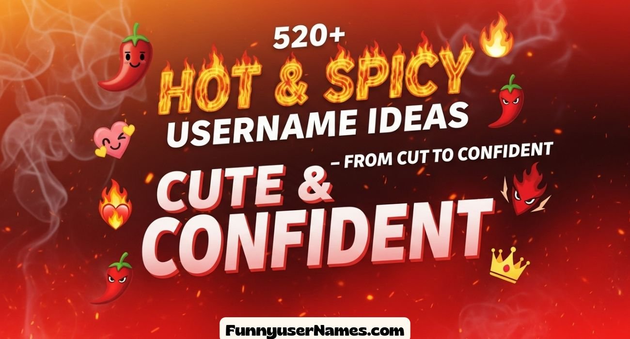 Hot & Spicy Username Ideas